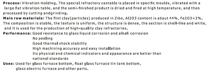 Glass Furnace Big Clay Brick(图2)